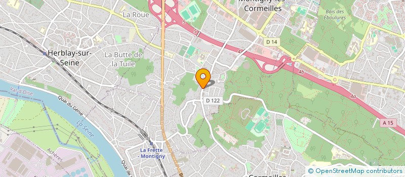 localisation de l'entreprise VICTOIRE IMMO  MONTIGNY-LES-CORMEILLES