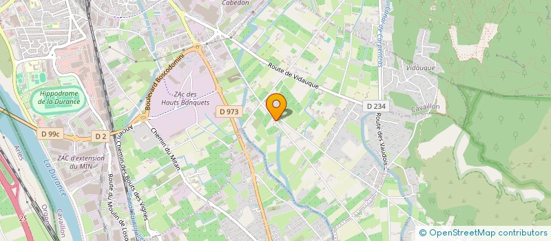 localisation de l'entreprise VICTOIRE IMMOBILIER  CAVAILLON