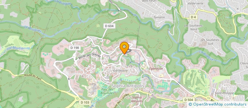 localisation de l'entreprise VICTOIRE INVESTISSEMENT  VALBONNE