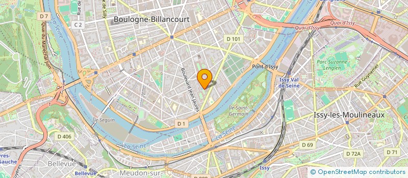 localisation de l'entreprise VICTOIRE SAUSSAIES à BOULOGNE-BILLANCOURT