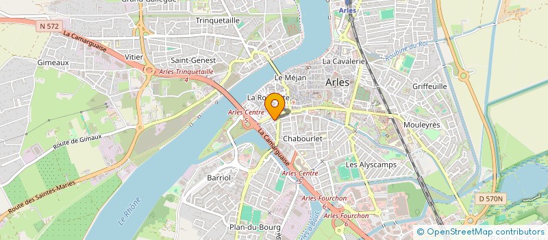 localisation de l'entreprise VICTOIRE SOURY COACHING  ARLES