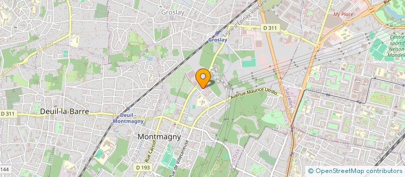 localisation de l'entreprise VICTOIRE SPORTS  MONTMAGNY