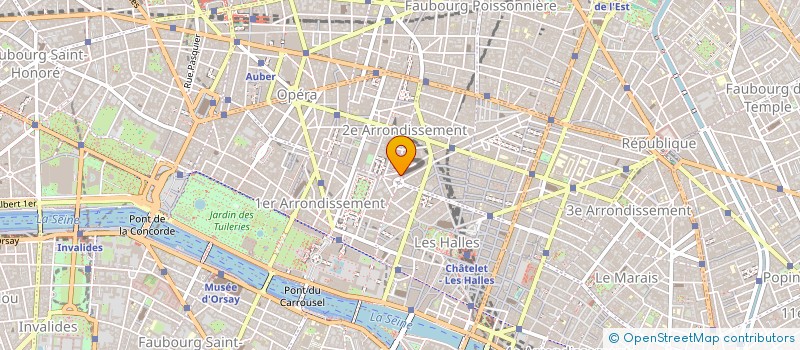 localisation de l'entreprise VICTOIRES  PARIS