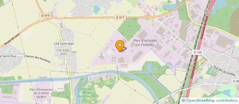 localisation de l'entreprise VICTOR  CARVIN