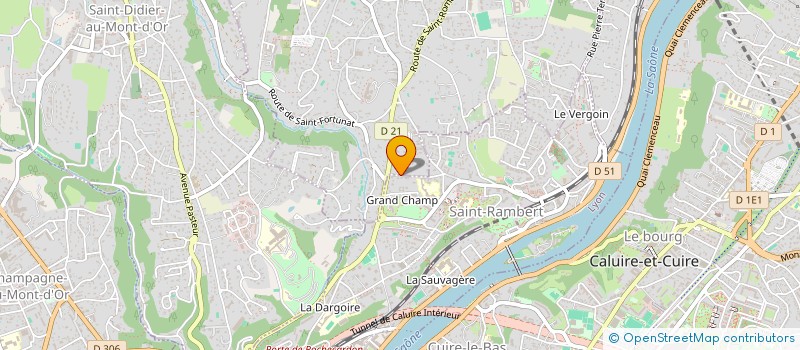 localisation de l'entreprise VICTOR  SAINT-CYR-AU-MONT-D'OR