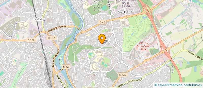 localisation de l'entreprise VICTOR à EPINAL