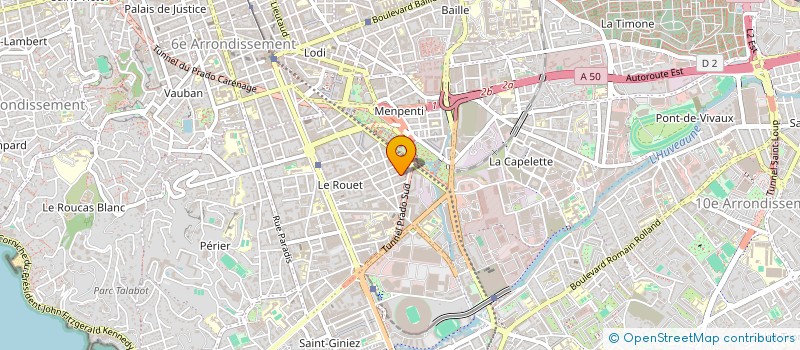 localisation de l'entreprise VICTOR à MARSEILLE