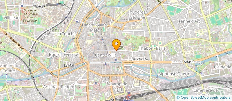 localisation de l'entreprise VICTOR 7  RENNES