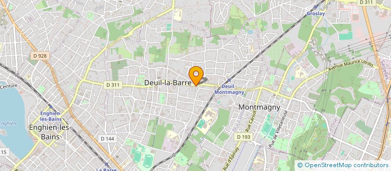 localisation de l'entreprise VICTOR  DEUIL-LA-BARRE