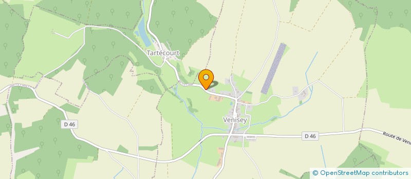 localisation de l'entreprise VICTOR  VENISEY