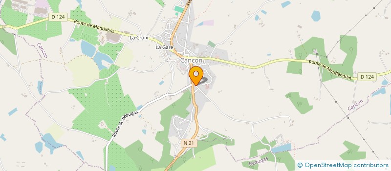 localisation de l'entreprise VICTOR  CANCON