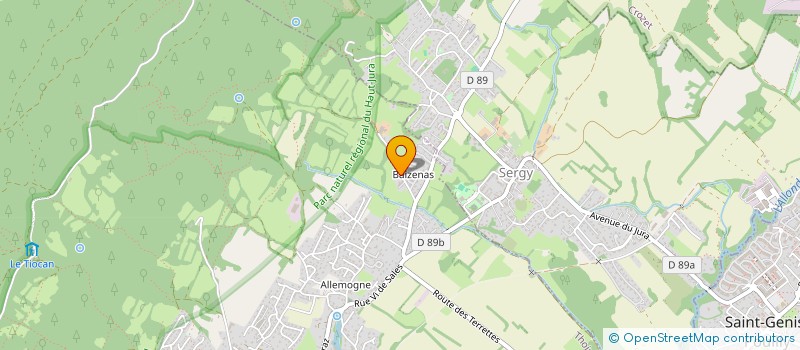 localisation de l'entreprise VICTOR  THOIRY