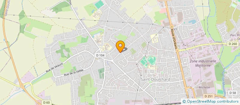 localisation de l'entreprise VICTOR ARNOULD  SAINT-DOULCHARD