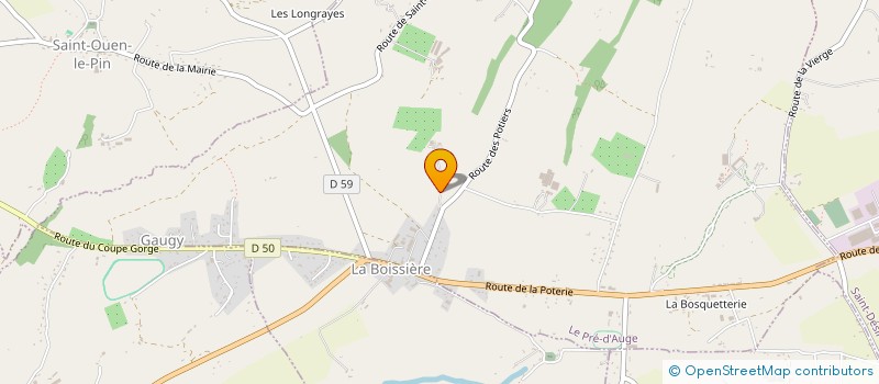 localisation de l'entreprise VICTOR BETTENDORF SPORT HORSES  LE PRE-D'AUGE