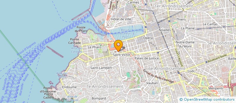 localisation de l'entreprise VICTOR BIERE à MARSEILLE