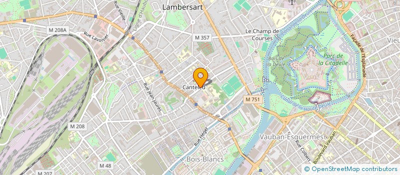 localisation de l'entreprise VICTOR CHARLET à LAMBERSART