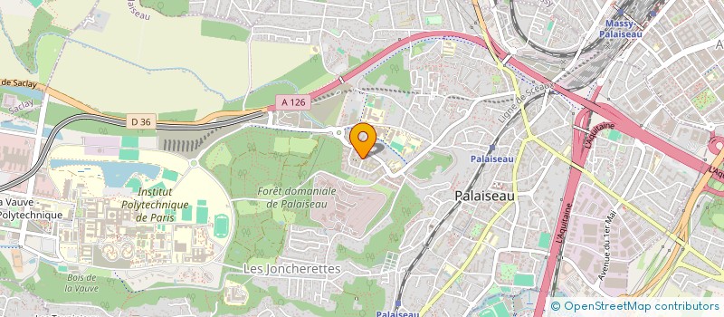 localisation de l'entreprise VICTOR ET LILI  PALAISEAU