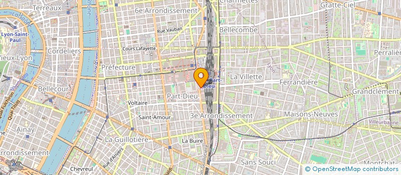 localisation de l'entreprise VICTOR FORMATION  LYON