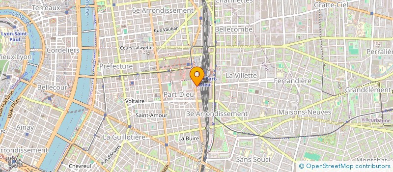 localisation de l'entreprise VICTOR FORMATION II  LYON