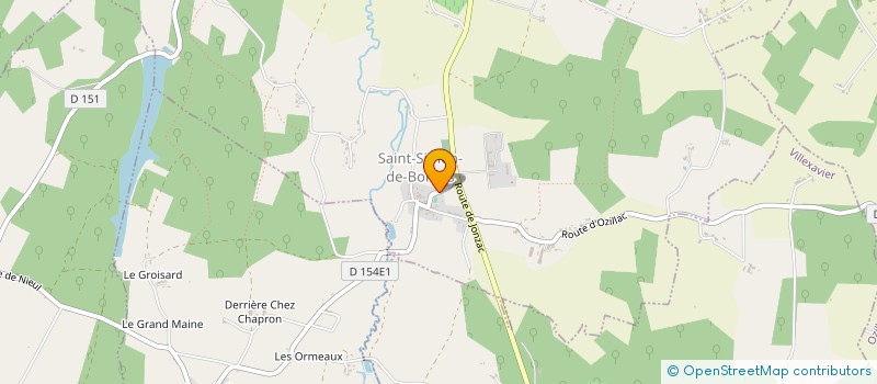 localisation de l'entreprise VICTOR GOFRE  SAINT-SIMON-DE-BORDES