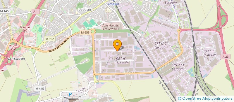 localisation de l'entreprise VICTOR HUGO 139 à LESQUIN