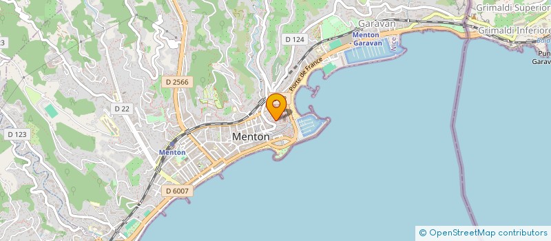 localisation de l'entreprise VICTOR HUGO à MENTON