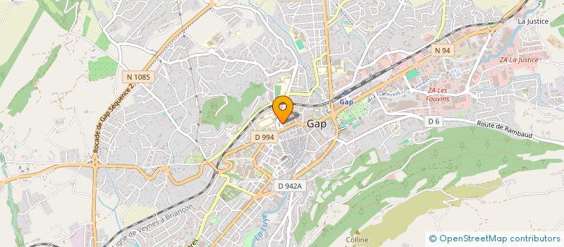 localisation de l'entreprise VICTOR HUGO  GAP