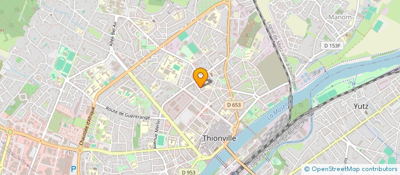 localisation de l'entreprise VICTOR HUGO à THIONVILLE