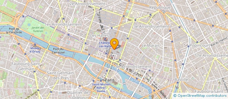 localisation de l'entreprise VICTOR HUGO DISTRIBUTION à PARIS