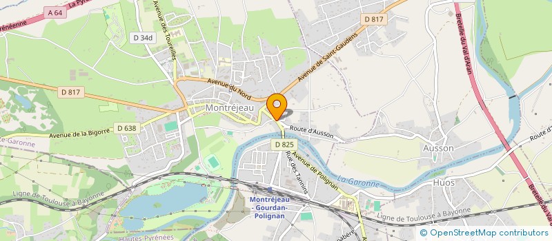 localisation de l'entreprise VICTOR HUGO INVEST-IMMO  MONTREJEAU