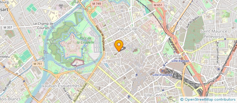 localisation de l'entreprise VICTOR I à LILLE