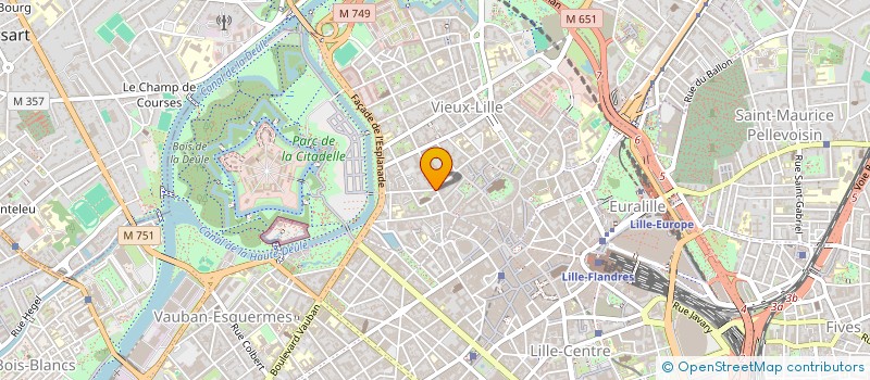 localisation de l'entreprise VICTOR III à LILLE