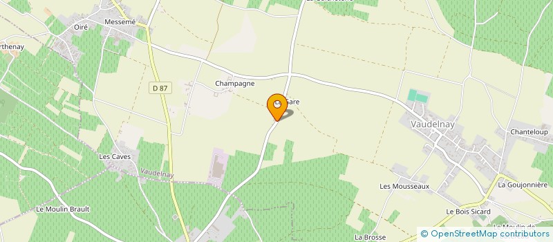 localisation de l'entreprise VICTOR LEPIDI à VAUDELNAY