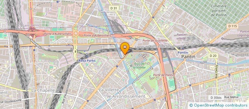 localisation de l'entreprise VICTOR LEVASSEUR TECH  PARIS