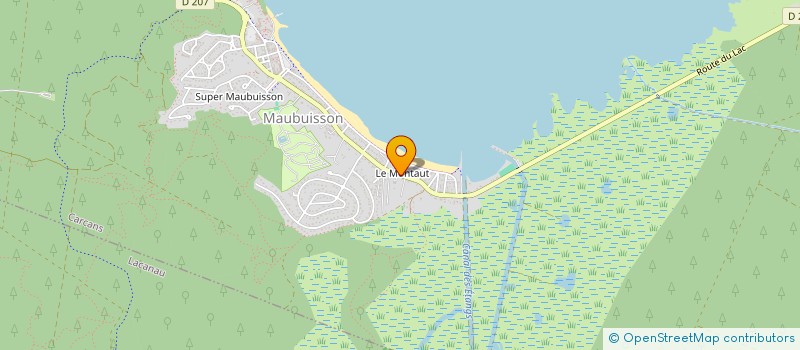 localisation de l'entreprise VICTOR LOUIS VIGIER  CARCANS