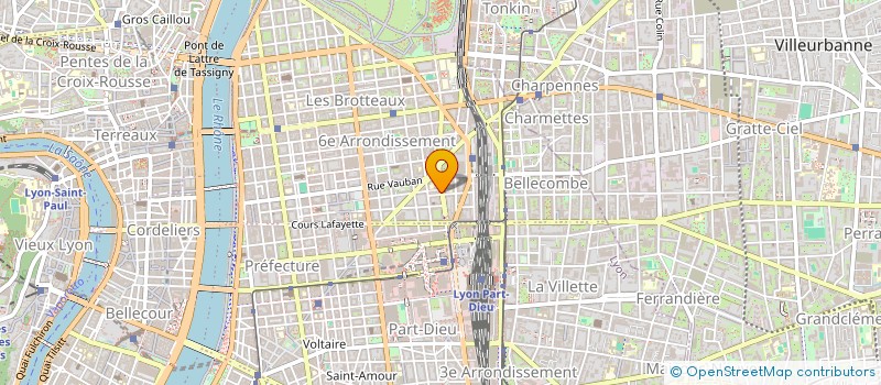 localisation de l'entreprise VICTOR OFFICE  LYON