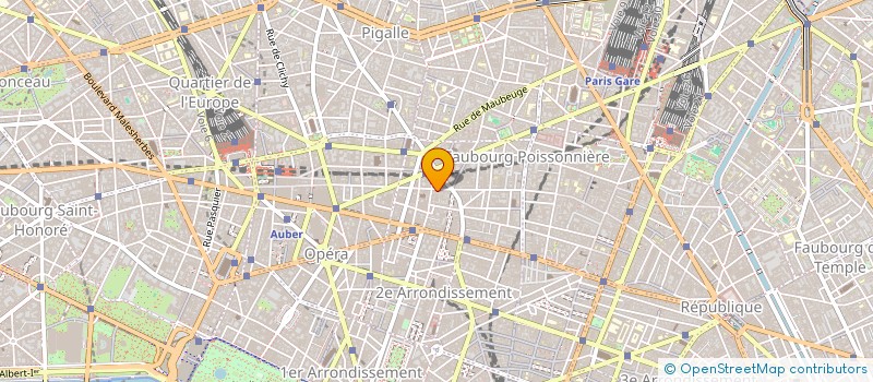localisation de l'entreprise VICTOR SARL à PARIS
