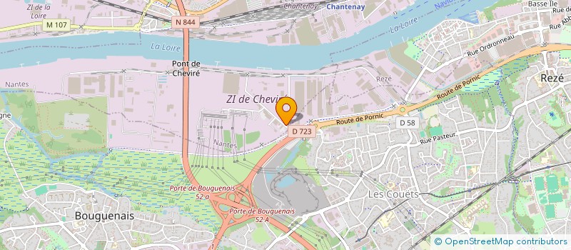 localisation de l'entreprise VICTOR SCHOELCHER à NANTES