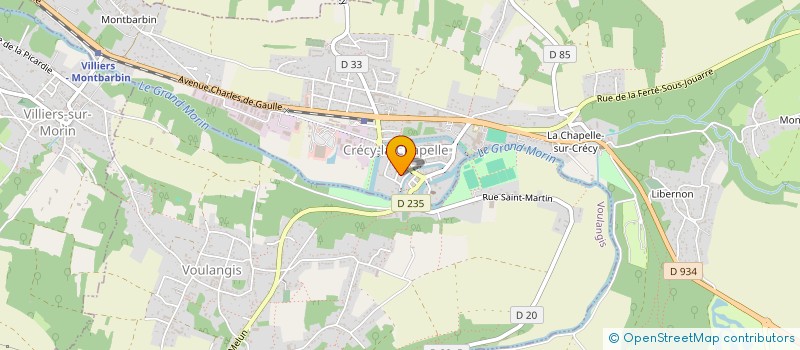 localisation de l'entreprise VICTOR SEITA SAS  CRECY-LA-CHAPELLE