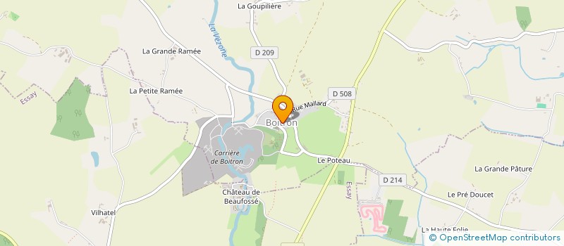 localisation de l'entreprise VICTOR THOMERET à MORTREE