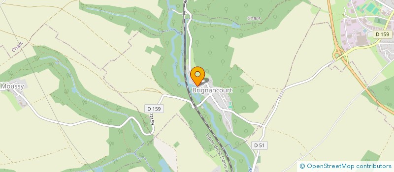 localisation de l'entreprise VICTOR TRAVAUX MAINTENANCE INSTALLATION  BRIGNANCOURT