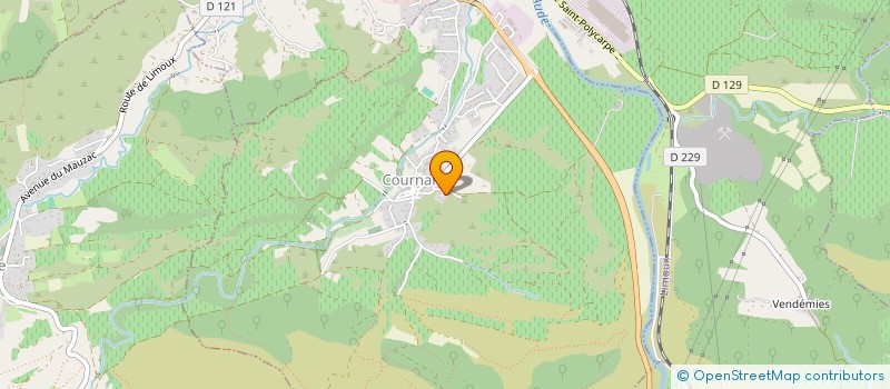 localisation de l'entreprise VICTOR & VICTORIA GARETT  INTERNATIONAL  COURNANEL
