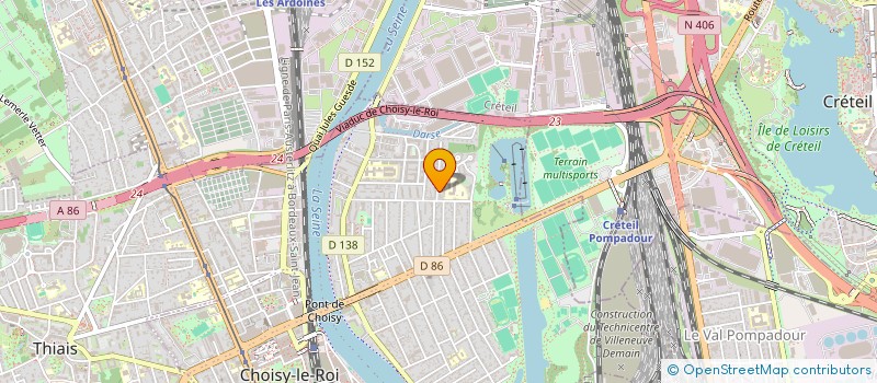 localisation de l'entreprise VICTORAS BAT à CHOISY-LE-ROI