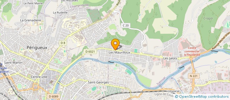 localisation de l'entreprise VICTOREL  TRELISSAC