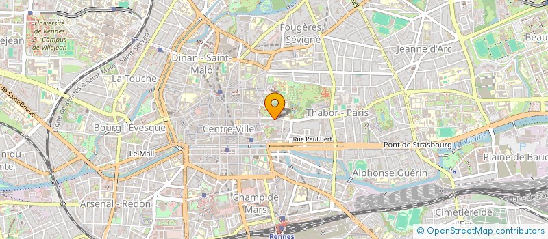 localisation de l'entreprise VICTOREM HOLDING  RENNES