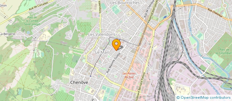 localisation de l'entreprise VICTORIA  CHENOVE