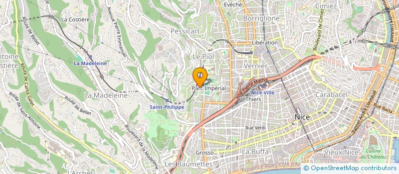 localisation de l'entreprise VICTORIA  NICE