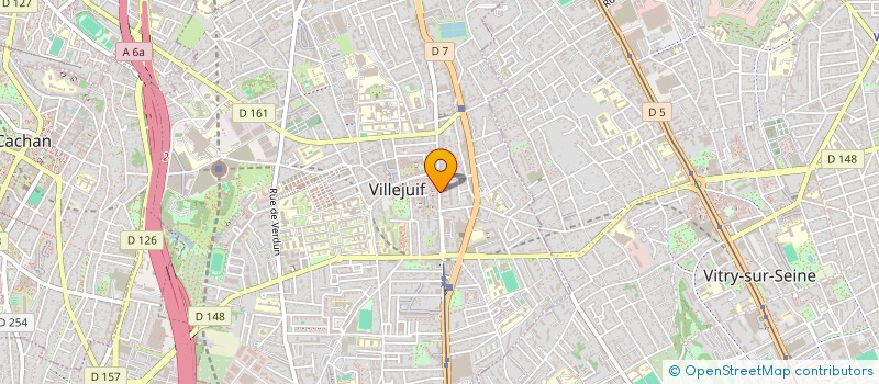 localisation de l'entreprise VICTORIA à VILLEJUIF