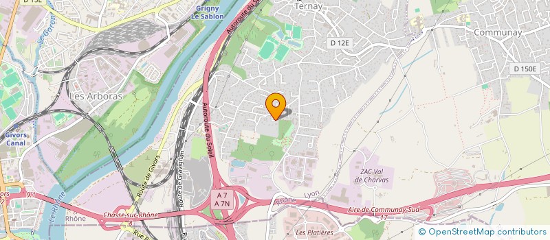 localisation de l'entreprise VICTORIA  TERNAY