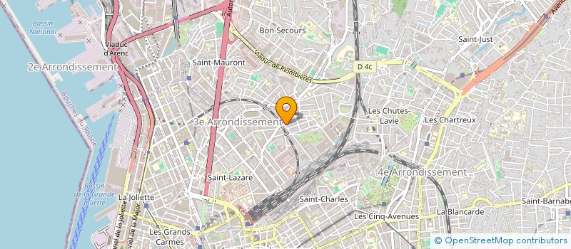 localisation de l'entreprise VICTORIA  MARSEILLE